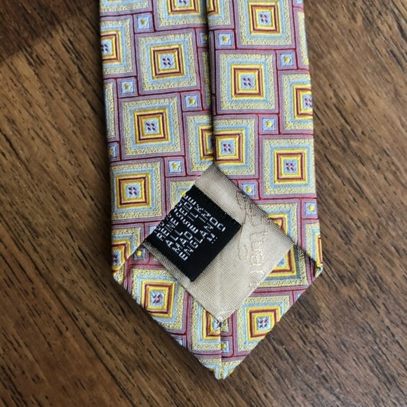 Drakes for Paul Stuart Hand Made Silk Tie - Picture 6 of 7